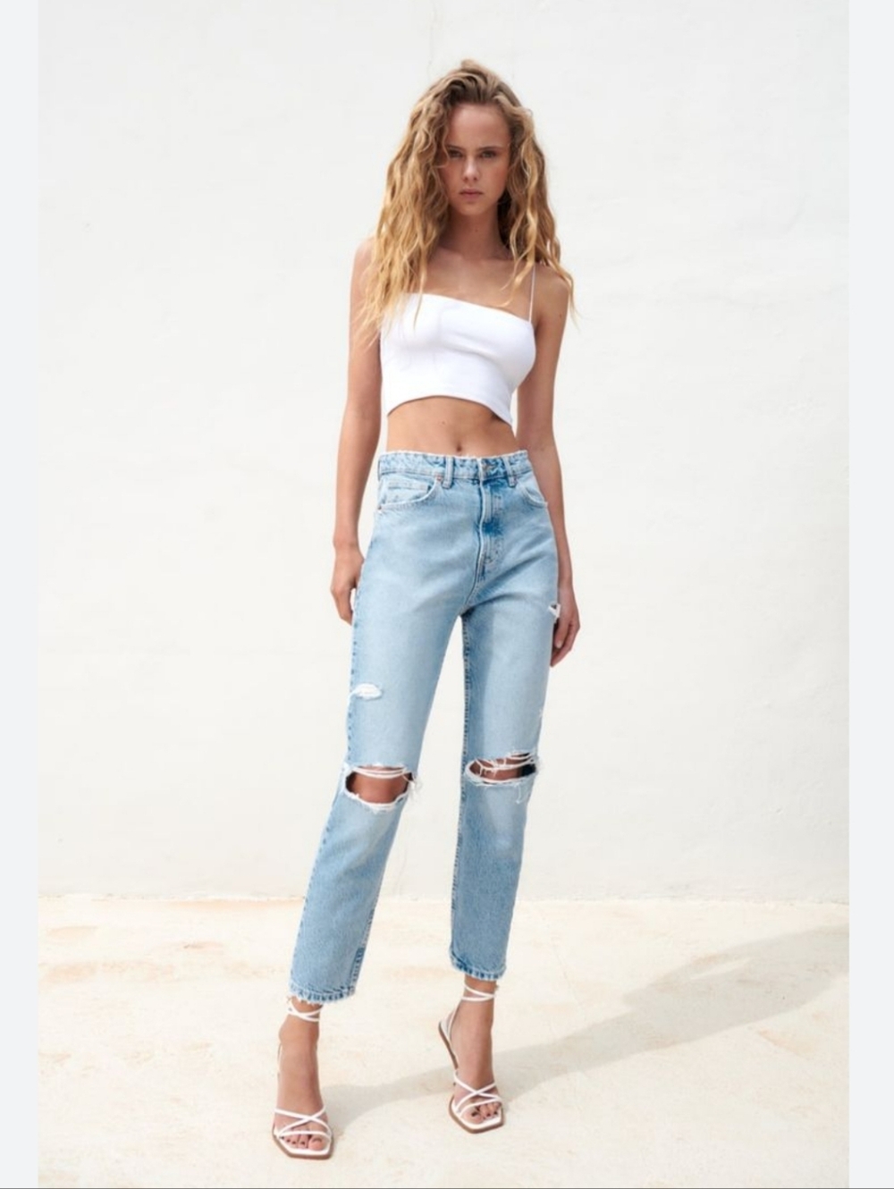ZARA Blue Jeans